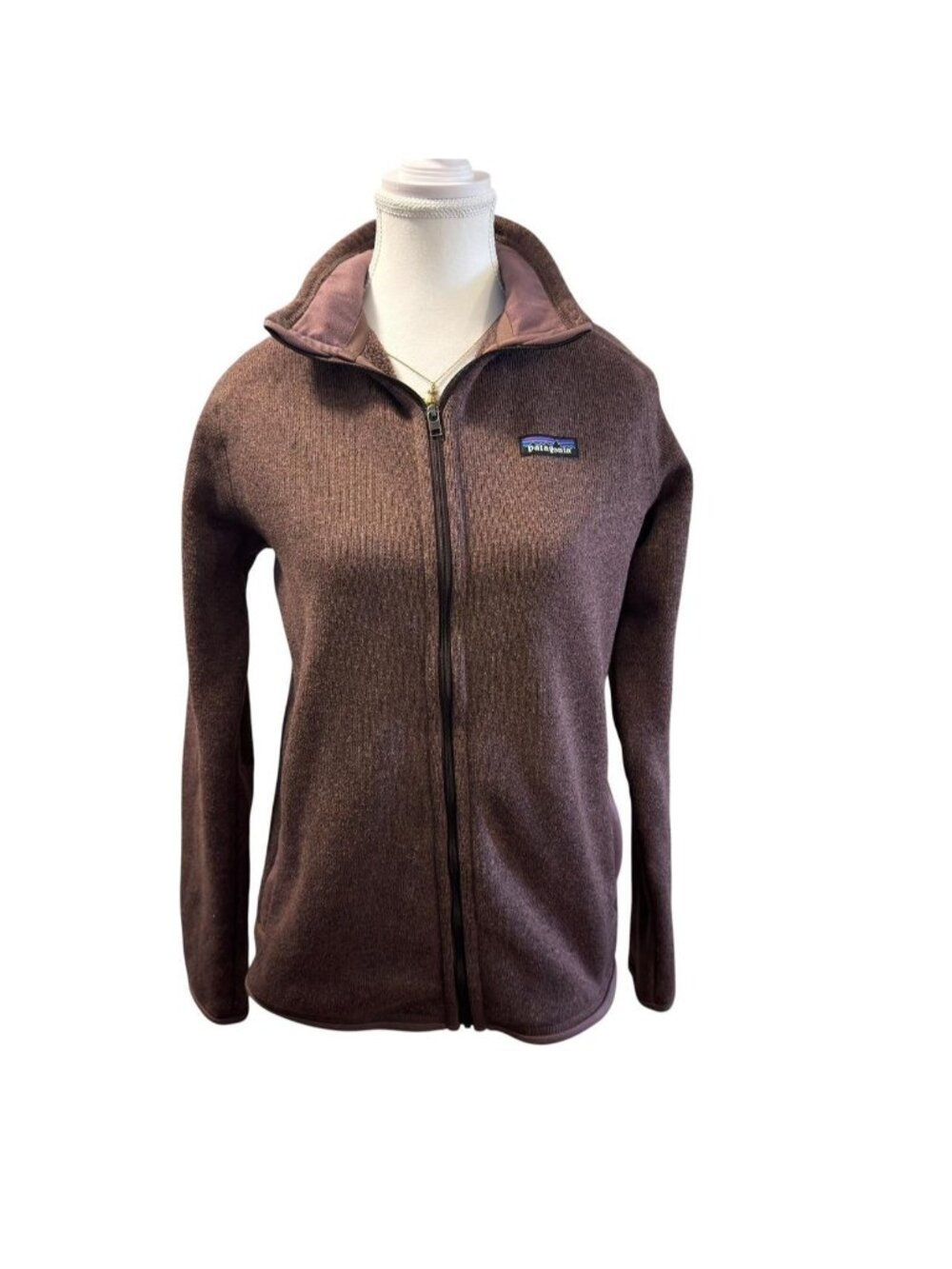 Patagonia Brown Full-Zip Women's Fleece Jacket
